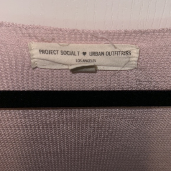 Urban Outfitter Pink Cross Open Front Sweater - Picture 2 of 4